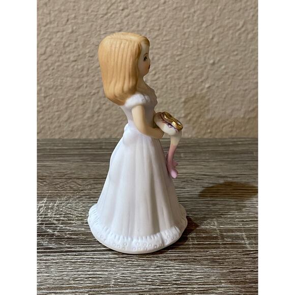 Vintage Enesco Girl Turning 8 - Picture 5 of 8